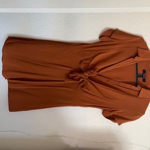 Burgundy Forever 21 dress